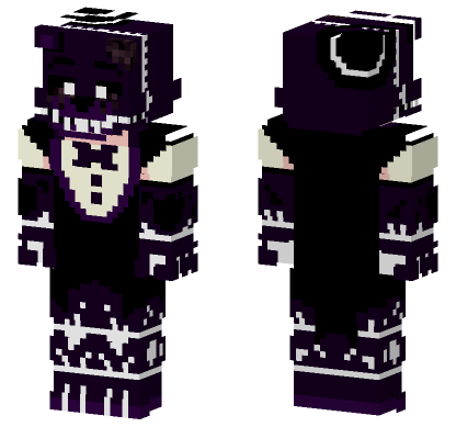 Past Memory Shadow Freddy Minecraft Bedrock skin