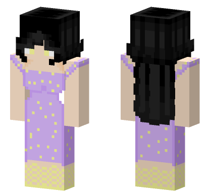 Pastel Void Goddess Minecraft Bedrock skin