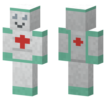 Patchy Nurse Outfit Minecraft Bedrock skin