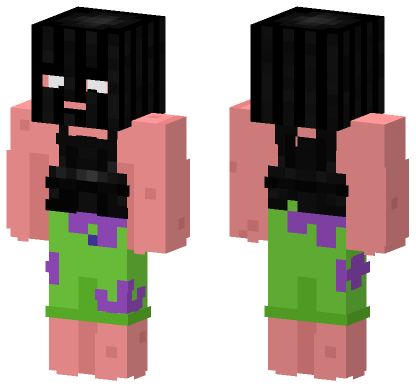 Patrick Star Skin Minecraft Bedrock skin