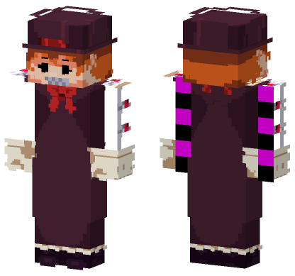 Peacock Skullgirls Minecraft Bedrock skin