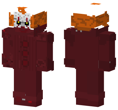 Pennywise Bloody It Minecraft Bedrock skin