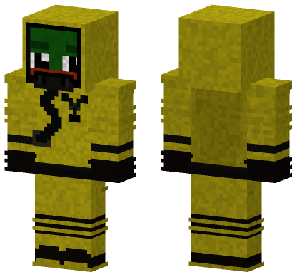 Pepe SCP Foundation Skin Minecraft Bedrock skin