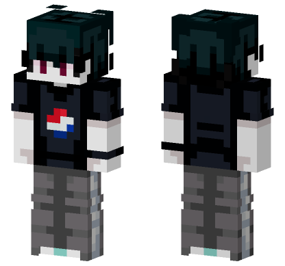 Pepsi Man Skin Minecraft Bedrock skin