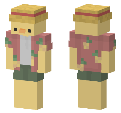 Perfect Summer Skin 1 Minecraft Bedrock skin