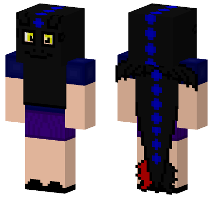 Person In Toothless Costume Minecraft Bedrock skin