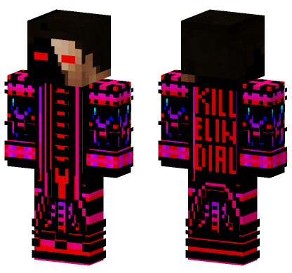 Personality Murder Brine Killer Minecraft Bedrock skin