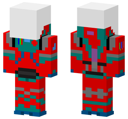 Peter Buzz Lightyear Outfit Minecraft Bedrock skin