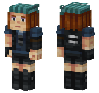 Petra MCSM Game Accurate Minecraft Bedrock skin