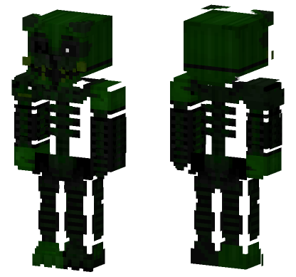 Phantom Mangle FNAF Skin Minecraft Bedrock skin