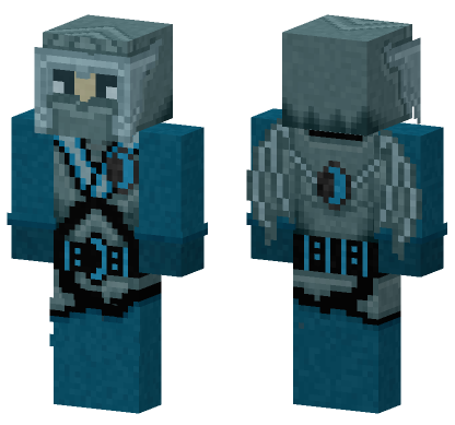 Phantom Ninja HD Minecraft Bedrock skin