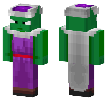 Piccolo Dragon Ball Z Minecraft Bedrock skin