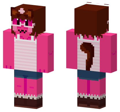 Pili Remake 4 Minecraft Bedrock skin