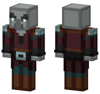 Pillager Skin Minecraft Bedrock skin