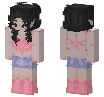 Pink 5869975 Minecraft Bedrock skin