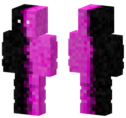 Pink And Black Outfit Minecraft Bedrock skin