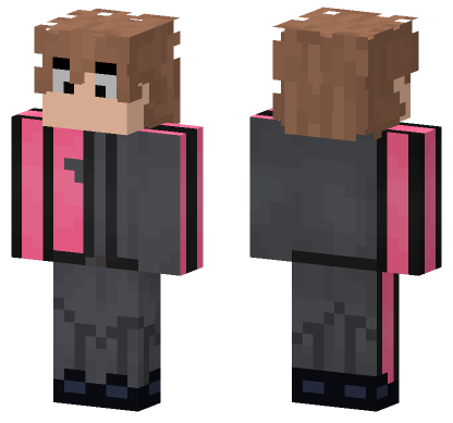 Pink Cadet Minecraft Bedrock skin