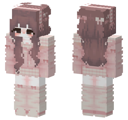Pink Headband Skin Minecraft Bedrock skin