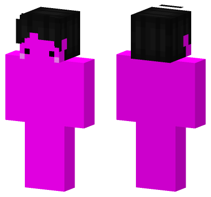 Pink Jumpsuit Character Minecraft Bedrock skin