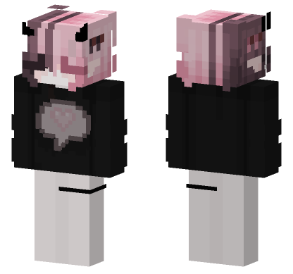 Pink Pastel Aesthetic Minecraft Bedrock skin