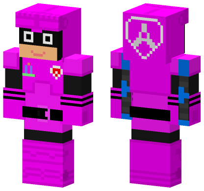 Pink PJ Mask Catboy Minecraft Bedrock skin