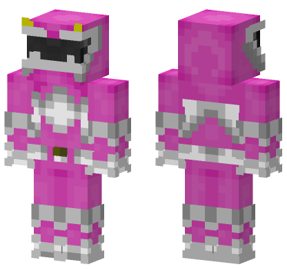 Pink Ranger Minecraft Bedrock skin