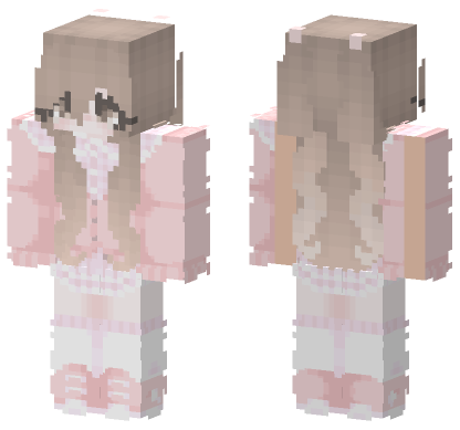 Pink Sweater 6910602 Minecraft Bedrock skin