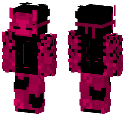 Pink Void 2 Minecraft Bedrock skin
