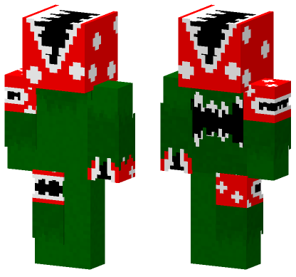 Piranha Plants Minecraft Bedrock skin