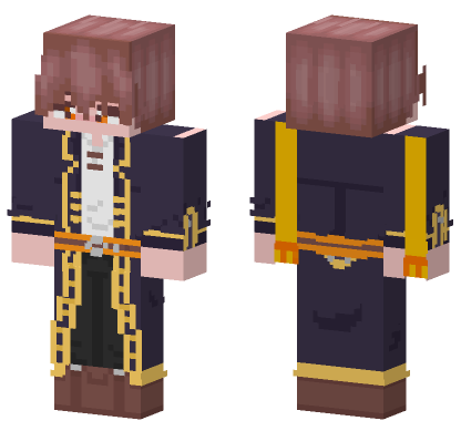 Pirate Noi Aphmau Mermaid Minecraft Bedrock skin