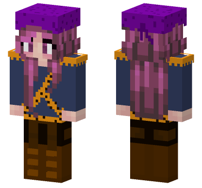 Pirate Sarsah Minecraft Bedrock skin