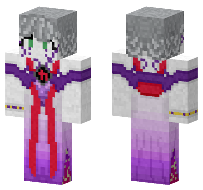 Pixal Ninjago In Dress Minecraft Bedrock skin