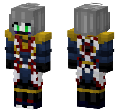 Pixal Samurai Ninjago Minecraft Bedrock skin