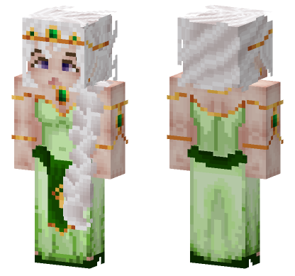 Plains Queen Minecraft Bedrock skin