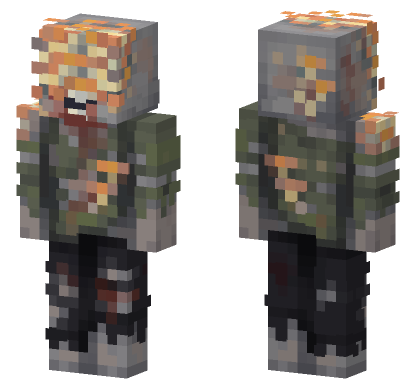 Playstation 5 Outfit Minecraft Bedrock skin
