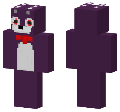Plush Bonnie Skin Minecraft Bedrock skin