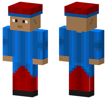 Poilu 1914 V1 Minecraft Bedrock skin