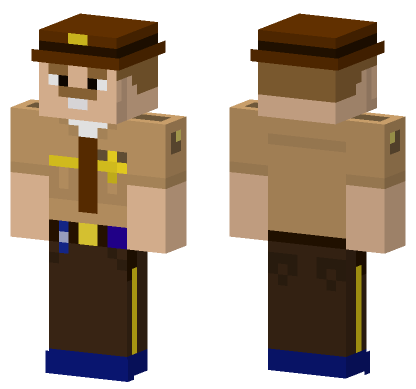 Police 18 Minecraft Bedrock skin