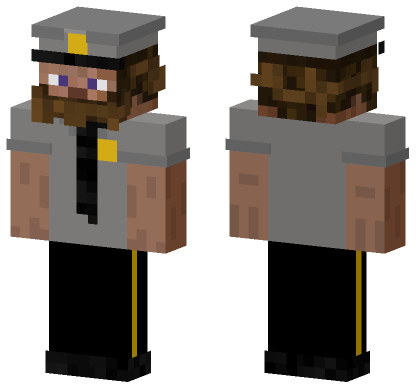 Police Officer Skin Minecraft Bedrock skin