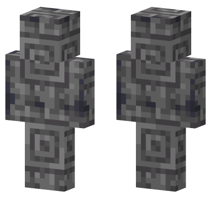 Polished Basalt Top Minecraft Bedrock skin