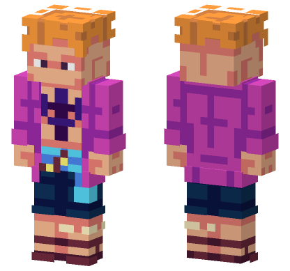 Polo Marco Minecraft Bedrock skin