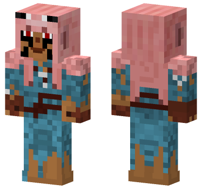 Porkchop Minecraft Story Mode Minecraft Bedrock skin
