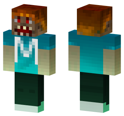 Press Play Evil Max Minecraft Bedrock skin