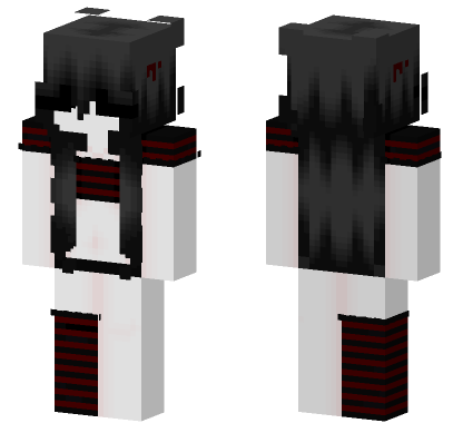 Pretty Girl Minecraft Bedrock skin