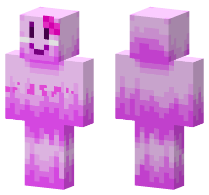 Pretty Princess Pink Minecraft Bedrock skin