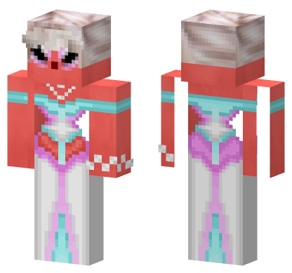 Prid Pink And Blue Minecraft Bedrock skin
