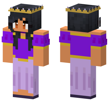 Princess Aphmau Minecraft Bedrock skin