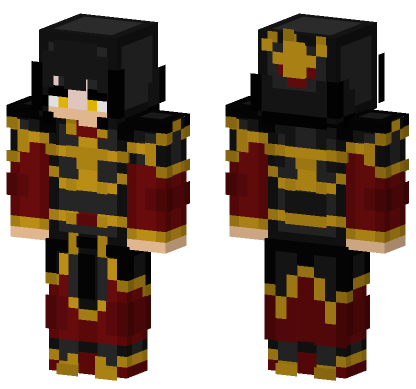 Princess Azula Minecraft Bedrock skin