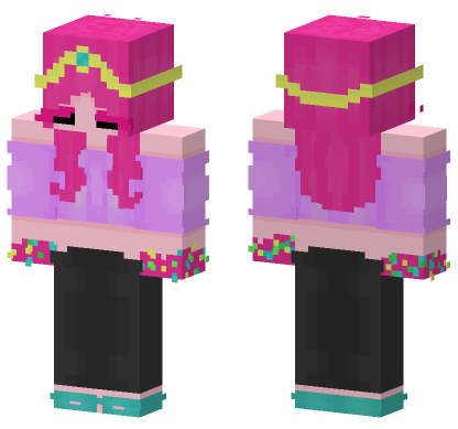 Princess Bubblegum Jelly Beans Minecraft Bedrock skin