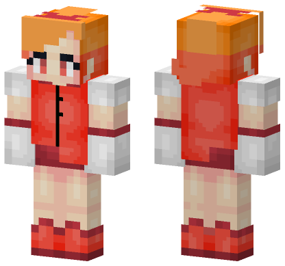 Princess Cupcake Power Blast Minecraft Bedrock skin